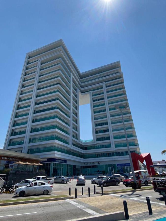 Condominio Torre Eme Frente Al Malecon Vista A La Ciudad Con Alberca Y Algo Al Mar Gimnacio Mazatlán Buitenkant foto